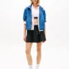 Giacca con zip in chambray Tommy Jeans