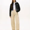 Giacca corta in denim con zip Tommy Jeans Giacca corta in denim con zip Tommy Jeans