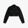 Giacca corta in denim con zip Tommy Jeans Giacca corta in denim con zip Tommy Jeans