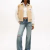 Giacca da college in pelle scamosciata Tommy Jeans Giacca da college in pelle scamosciata Tommy Jeans