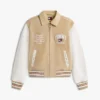 Giacca da college in pelle scamosciata Tommy Jeans Giacca da college in pelle scamosciata Tommy Jeans