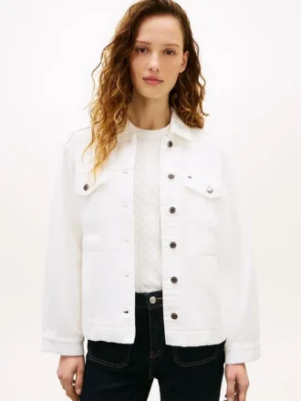 Giacca in denim con vita stretta