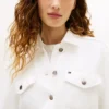 Giacca in denim con vita stretta Giacca in denim con vita stretta