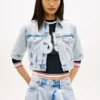 Giacca in jeans a maniche corte Tommy Jeans Giacca in jeans a maniche corte Tommy Jeans