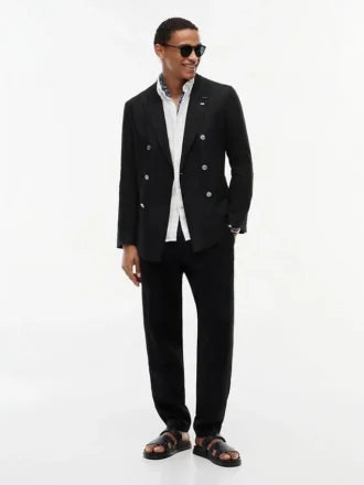 Giacca in lino New York Label