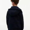 Giacca trapuntata con cappuccio in tessuto misto per bambini Giacca trapuntata con cappuccio in tessuto misto per bambini
