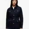 Giacca utility impermeabile con cintura Giacca utility impermeabile con cintura