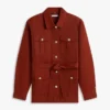 Giacca utility impermeabile con cintura