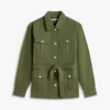 Giacca utility impermeabile con cintura