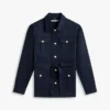 Giacca utility impermeabile con cintura Giacca utility impermeabile con cintura