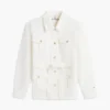 Giacca utility impermeabile con cintura Giacca utility impermeabile con cintura