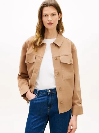 Giacca utility oversize in twill Giacca utility oversize in twill
