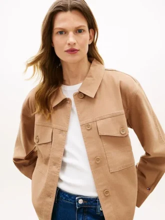Giacca utility oversize in twill Giacca utility oversize in twill