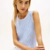 Gilet in maglia a trecce Gilet in maglia a trecce