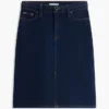 Gonna in denim con cintura Gonna in denim con cintura