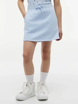 Gonna-pantaloncino in spugna per bambina