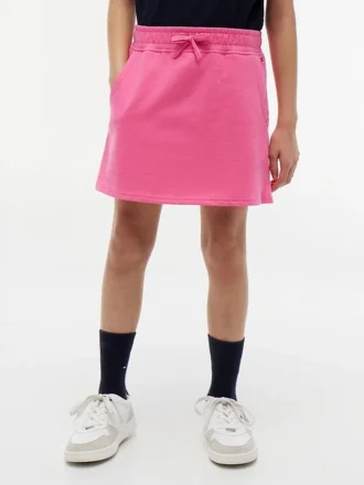 Gonna-pantaloncino in spugna per bambina