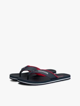 Infradito con logo Hilfiger