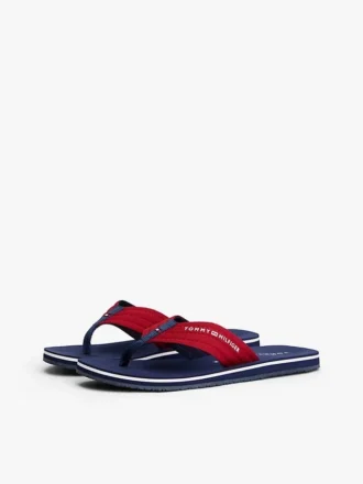 Infradito con logo Tommy