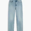 Jeans a vita alta affusolati