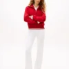 Jeans a vita media elasticizzati a zampa Jeans a vita media elasticizzati a zampa