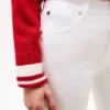 Jeans a vita media elasticizzati a zampa Jeans a vita media elasticizzati a zampa
