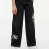 Jeans baggy Hilfiger con stampa graffiti per bambini Jeans baggy Hilfiger con stampa graffiti per bambini