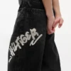 Jeans baggy Hilfiger con stampa graffiti per bambini Jeans baggy Hilfiger con stampa graffiti per bambini
