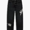 Jeans baggy Hilfiger con stampa graffiti per bambini Jeans baggy Hilfiger con stampa graffiti per bambini