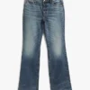 Jeans bootcut elasticizzati a vita media Jeans bootcut elasticizzati a vita media
