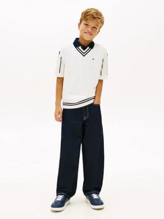 Jeans da bambino larghi stile carpentiere