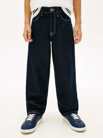 Jeans da bambino larghi stile carpentiere