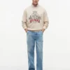 Jeans da carpentiere dritti e comodi