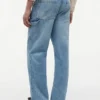 Jeans da carpentiere dritti e comodi