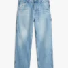 Jeans da carpentiere dritti e comodi