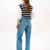 Jeans dritti a vita media Jeans dritti a vita media