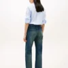 Jeans dritti a vita media Jeans dritti a vita media