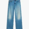 Jeans dritti a vita media Jeans dritti a vita media