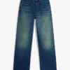 Jeans dritti a vita media Jeans dritti a vita media