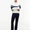 Jeans dritti con lavaggio indaco Jeans dritti con lavaggio indaco