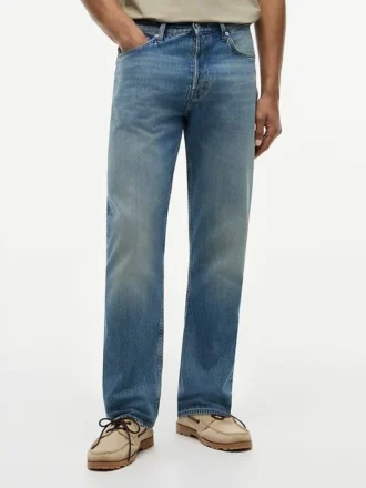Jeans dritti dal taglio morbido