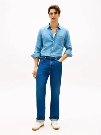 Jeans dritti dal taglio morbido