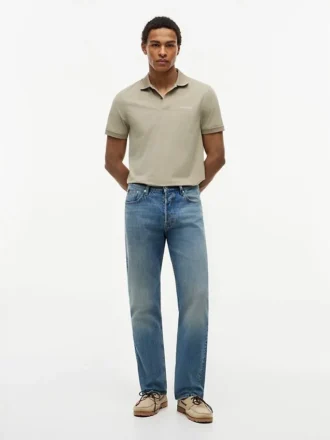 Jeans dritti dal taglio morbido