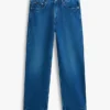 Jeans dritti dal taglio morbido