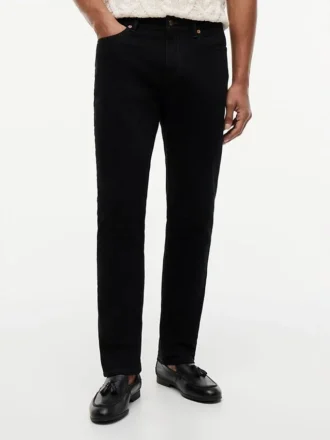Jeans dritti elasticizzati