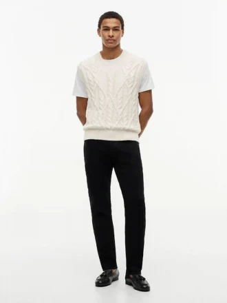 Jeans dritti elasticizzati