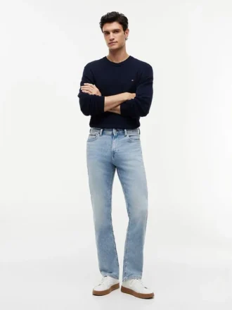 Jeans dritti elasticizzati