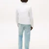 Jeans dritti lavati sbiancati per bambini Jeans dritti lavati sbiancati per bambini