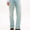 Jeans dritti regular con effetto consumato Jeans dritti regular con effetto consumato