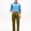 Jeans dritti regular tinti in capo Jeans dritti regular tinti in capo